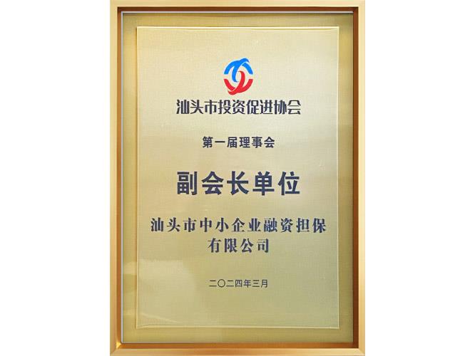 汕頭市投資促進協(xié)會副會長單位